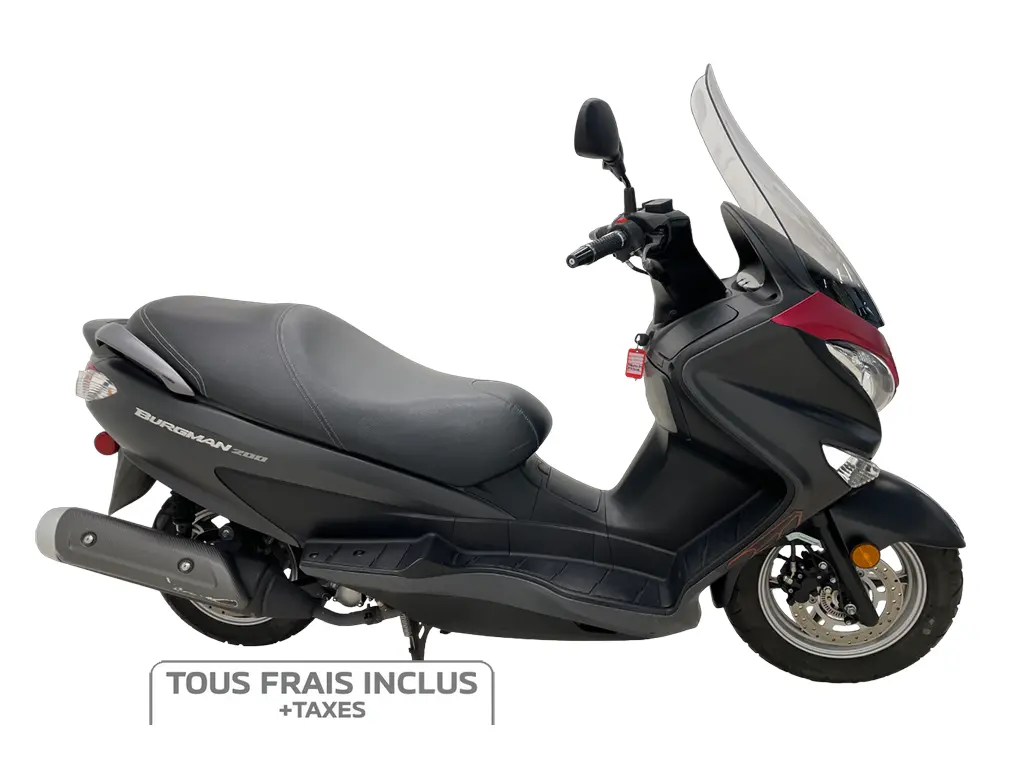2014 Suzuki Burgman 200 ABS - Frais inclus+Taxes