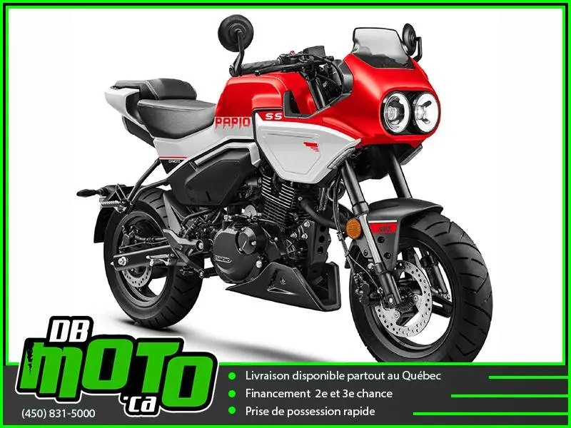 CFMOTO 125 SS PAPIO 2024 - ** AUCUN FRAIS CACHÉ **