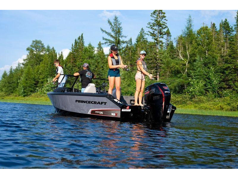 2025 Princecraft Sport 175 Max Gris / Mercury 90hp alt