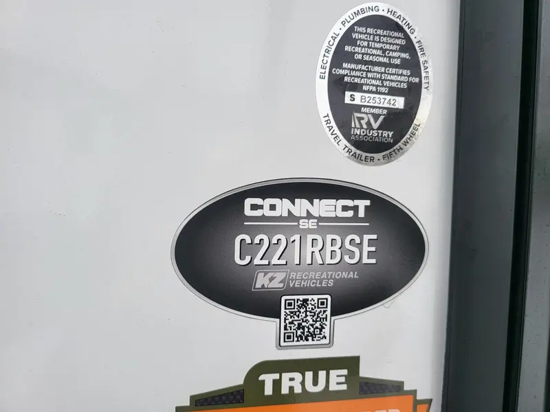 2025 KZ-RV Connect SE C221RBSE