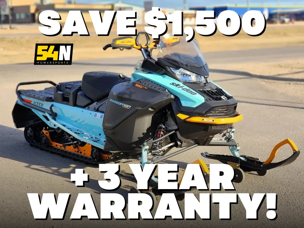 2024 Ski-Doo Expedition Xtreme™ Rotax 850 E-TEC 154 Cobra WT 1.8 Mint