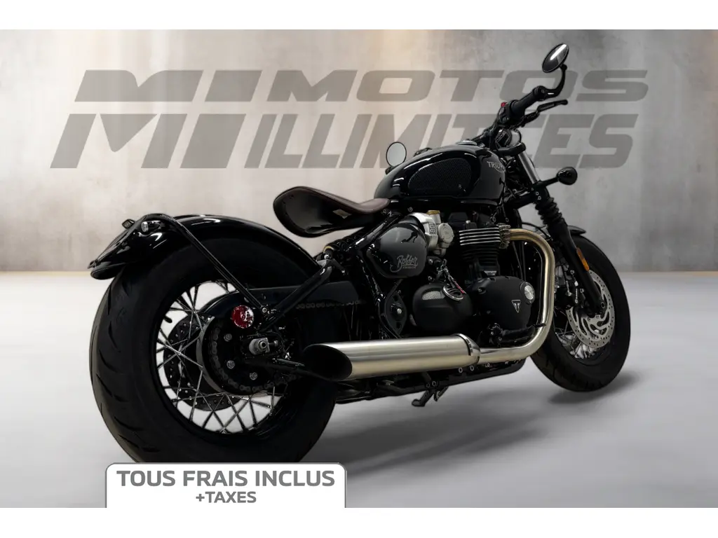 2023 Triumph Bonneville Bobber - Frais inclus+Taxes