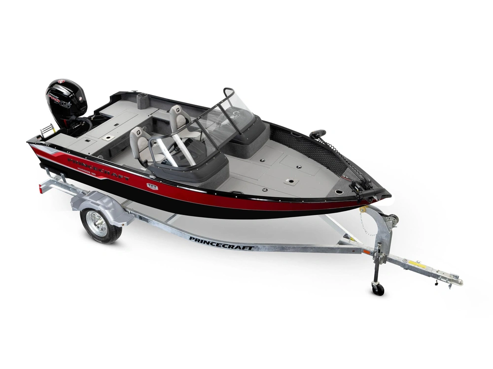 Princecraft Hudson 190 Ws Tft Rouge Et Noir/ Mercury 150 Proxs 2025 alt