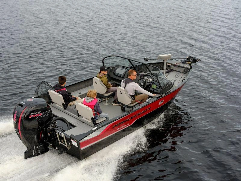 Princecraft Hudson 190 Ws Tft Rouge Et Noir/ Mercury 150 Proxs 2025 alt