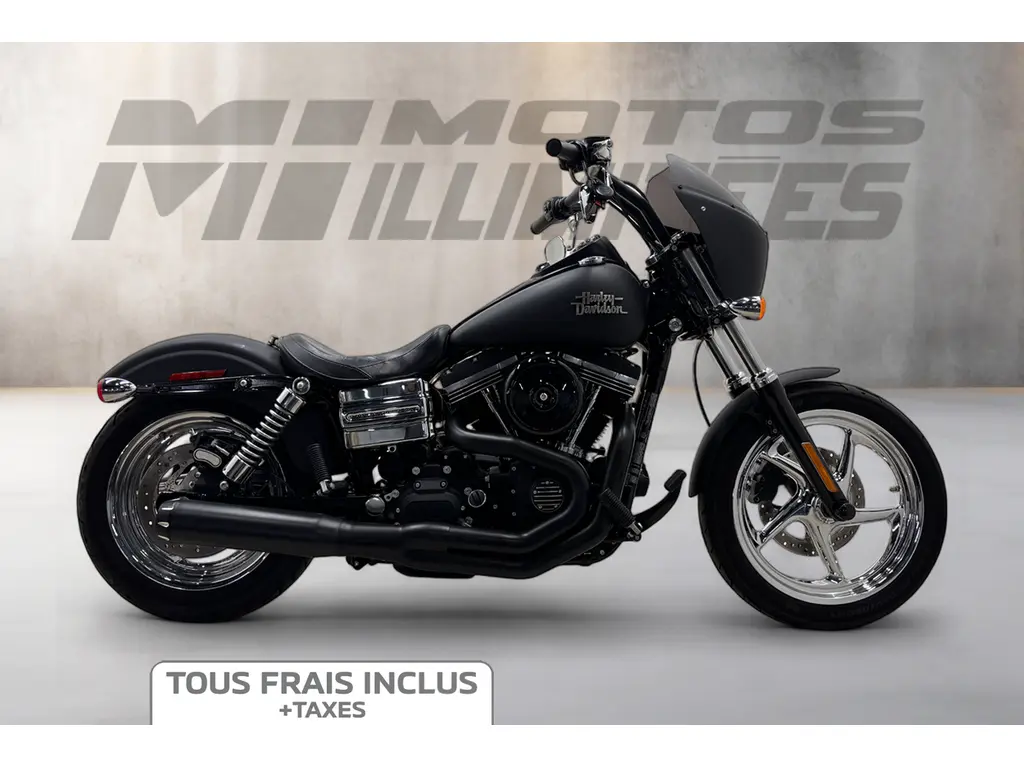 2014 Harley-Davidson FXDB Street Bob 103 Frais inclus+Taxes