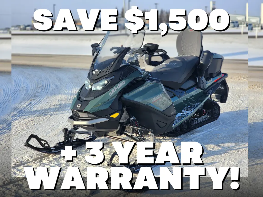 2024 Ski-Doo GRAND TOURING LE w/ LUXURY Pkg 900 ACE Silent Ice Track II 1.25" E.S.  w/ 10.25" Touchscreen