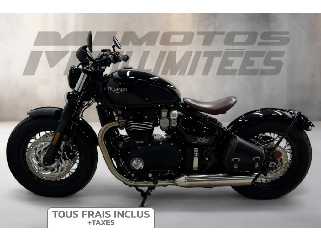 2023 Triumph Bonneville Bobber - Frais inclus+Taxes