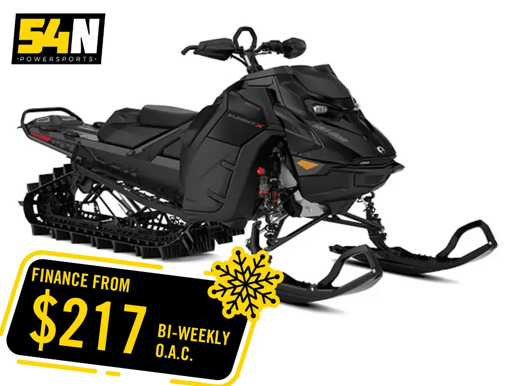 2025 Ski-Doo SUMMIT X w/ EXPERT Pkg 154 850 E-TEC Turbo R PowderMax X-Light 3.0" SHOT  w/ 10.25" Touchscreen 