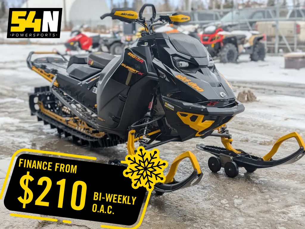 2024 Ski-Doo *DEMO* SUMMIT X w/ EXPERT Pkg 165x3" 850 E-TEC Turbo R SHOT w/ 10.25" Touchscreen - Custom