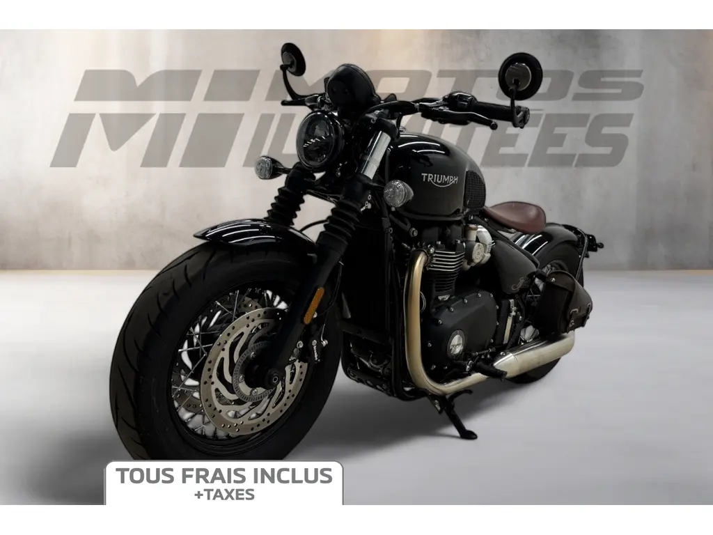 2023 Triumph Bonneville Bobber - Frais inclus+Taxes