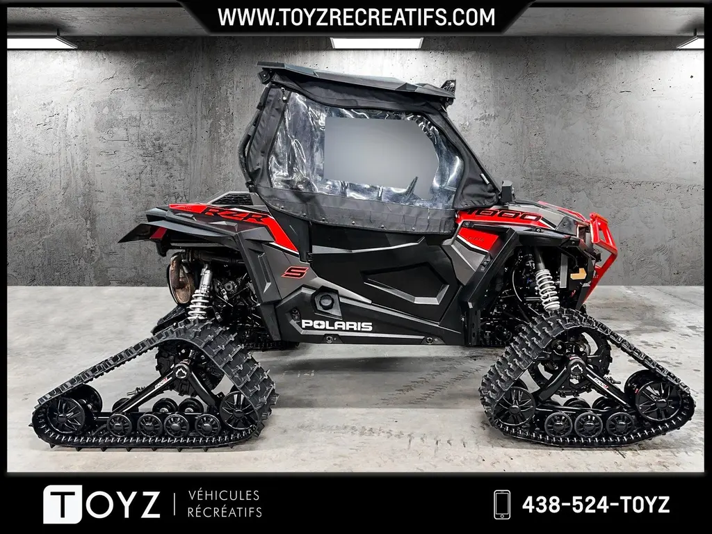 2019 Polaris RZR S 1000 EPS CABINE FERMÉ ET CHAUFFAGE !