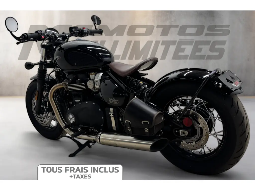 2023 Triumph Bonneville Bobber - Frais inclus+Taxes