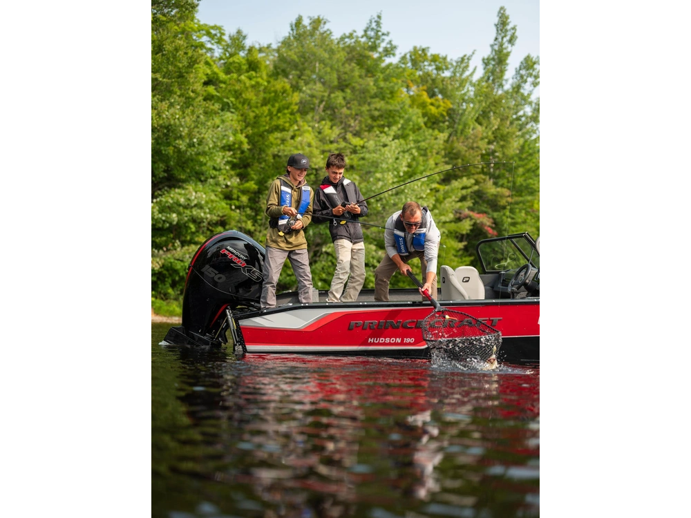 2025 Princecraft Hudson 190 Ws Noir/ Mercury 115 Proxs alt