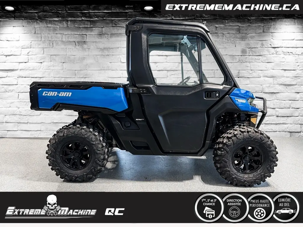 2022 Can-Am DEFENDER HD10 LIMITED CAB DPS TRÈS PROPRE!!!