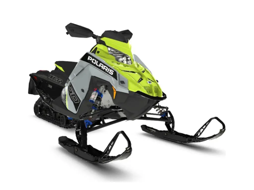 2025 Polaris 850 Indy XCR 136 Storm Gray / Neon