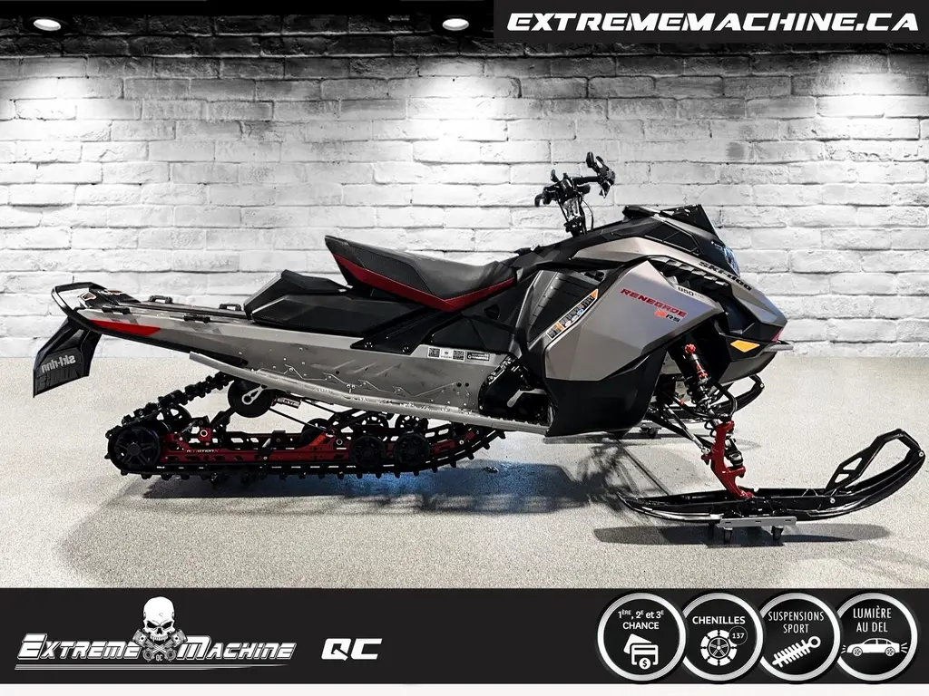 SKIDOO RENEGADE 850 X-RS 2023 - TRÈS PROPRE!!!