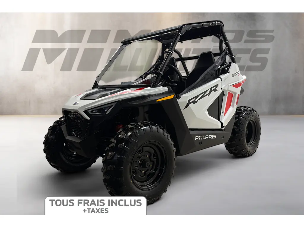 2023 Polaris RZR 200 EFI - FRAIS INCLUS+TAXES