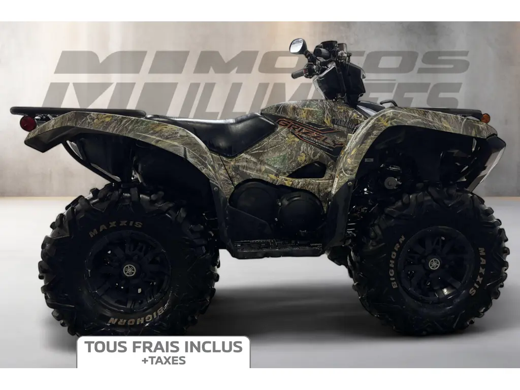 2019 Yamaha Grizzly 700 DAE Frais inclus+Taxes