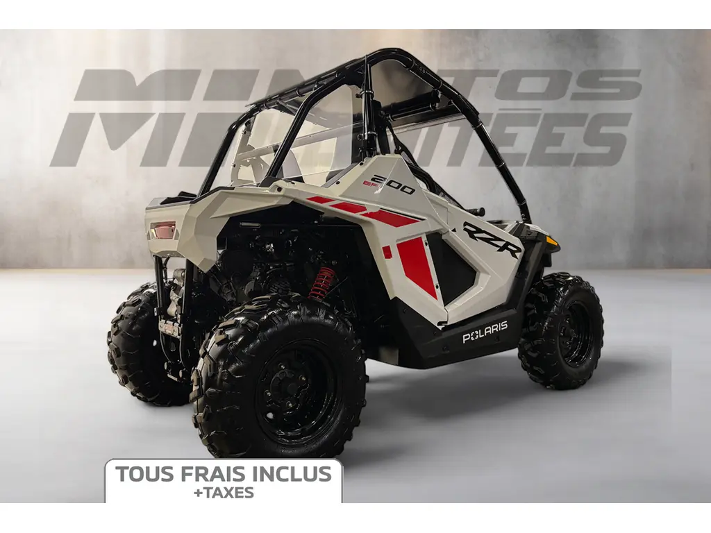 2023 Polaris RZR 200 EFI - FRAIS INCLUS+TAXES