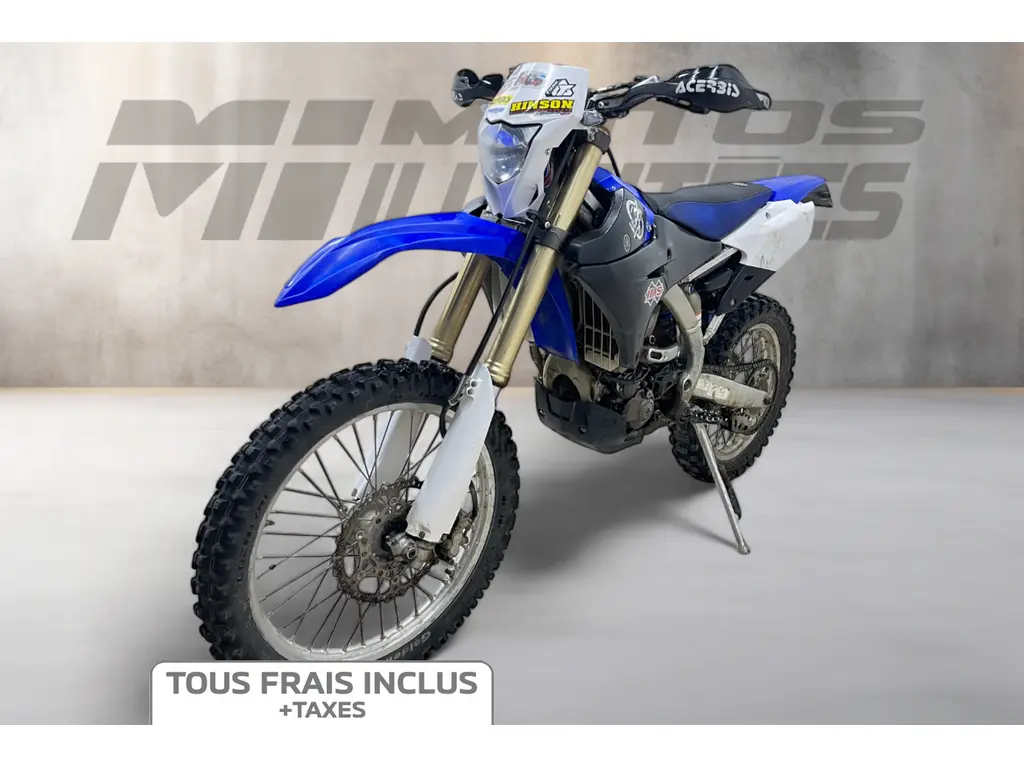 2016 Yamaha WR450F - Vendu tel quel. Frais inclus+Taxes