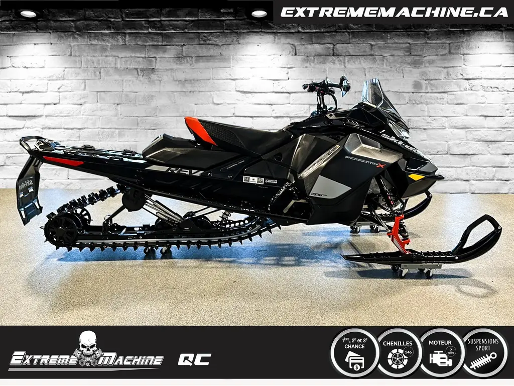 2020 SKIDOO BACKCOUNTRY X 146 » 850 PRÊT POUR LA SAISON!!!