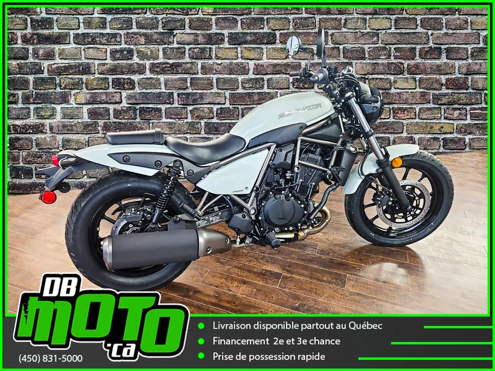 Kawasaki Eliminator Blanc Robotique ** Aucun Frais Caché ** 2024 alt
