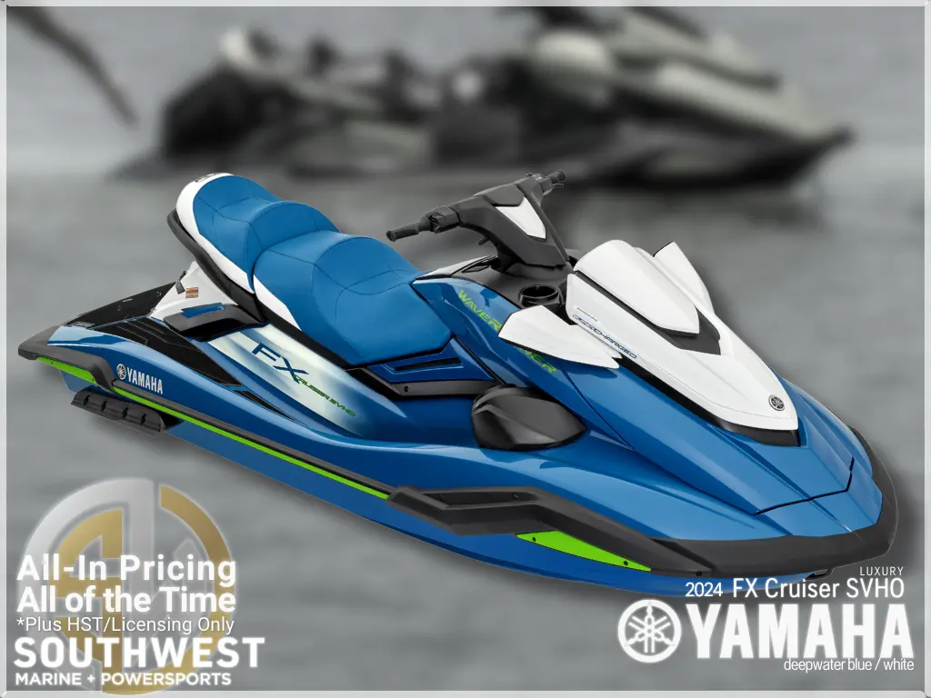 2024 Yamaha FX Cruiser SVHO W/Audio + $500 Watersports Pkg Included & FREE Safety & Mooring Pkg!! - • All-In Pricing