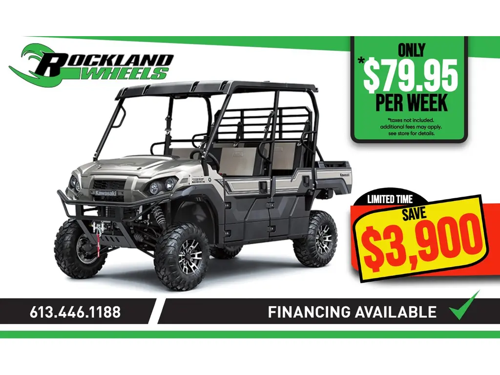2024 Kawasaki MULE PRO-FXT 1000 RANCH