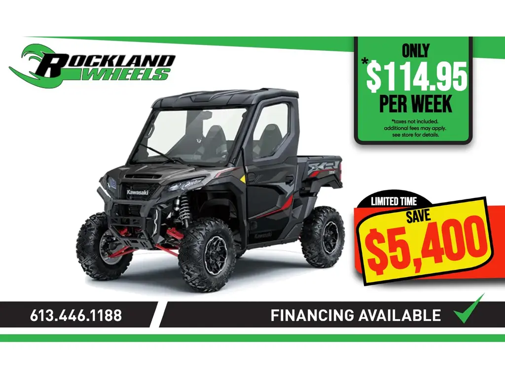 2025 Kawasaki RIDGE XR HVAC