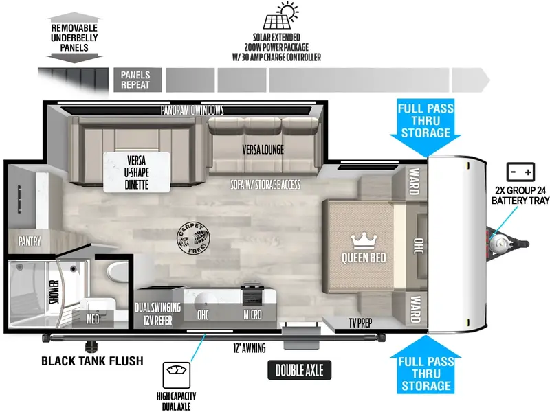2026 Forest River Wildwood FSX 178ICE