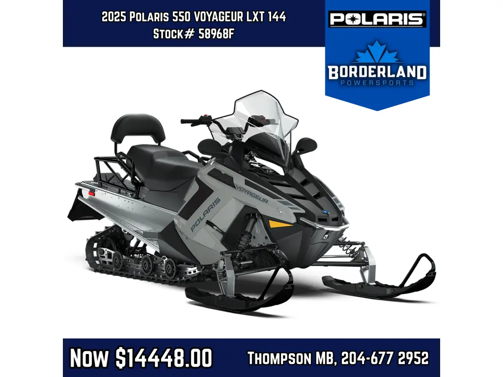 2025 Polaris 550 VOYAGEUR LXT 144 