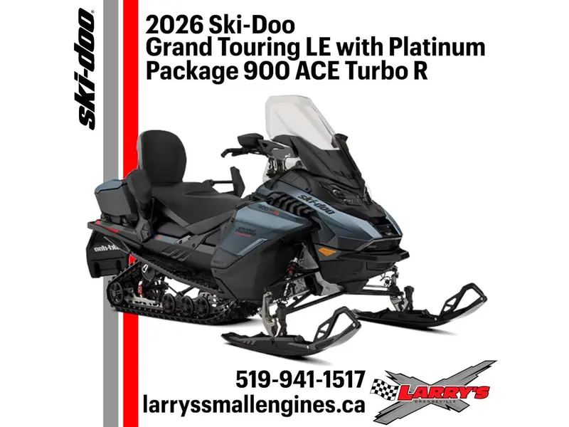 2026 Ski-Doo Grand Touring LE with Platinum Package 900 ACE Turbo R EPTB
