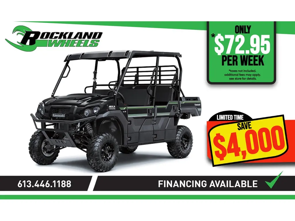 2024 Kawasaki MULE PRO-FXT 1000 LE 