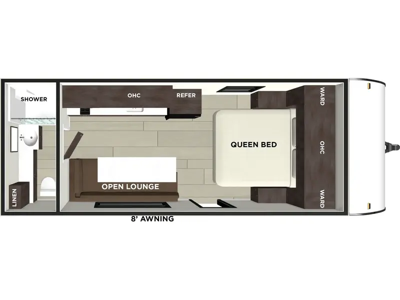 2026 Forest River Wildwood FSX 164FBLE