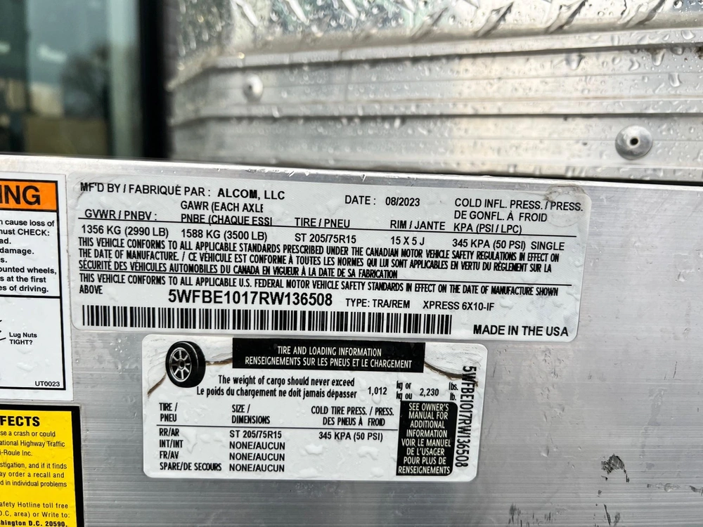 High Country Xpress Standard 6x10 Sa + Porte De Côté Et Ensemble De Lumière Premium 2 Portes 2024 alt