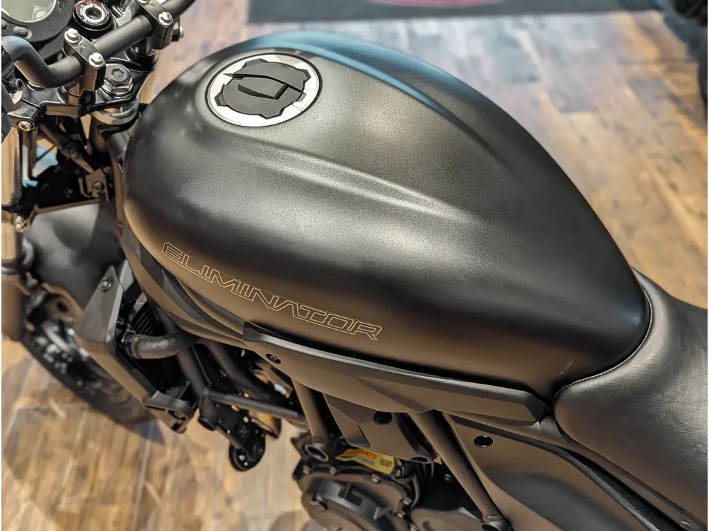 New 2025 Kawasaki Eliminator 500 // Metallic Flat Spark Black in