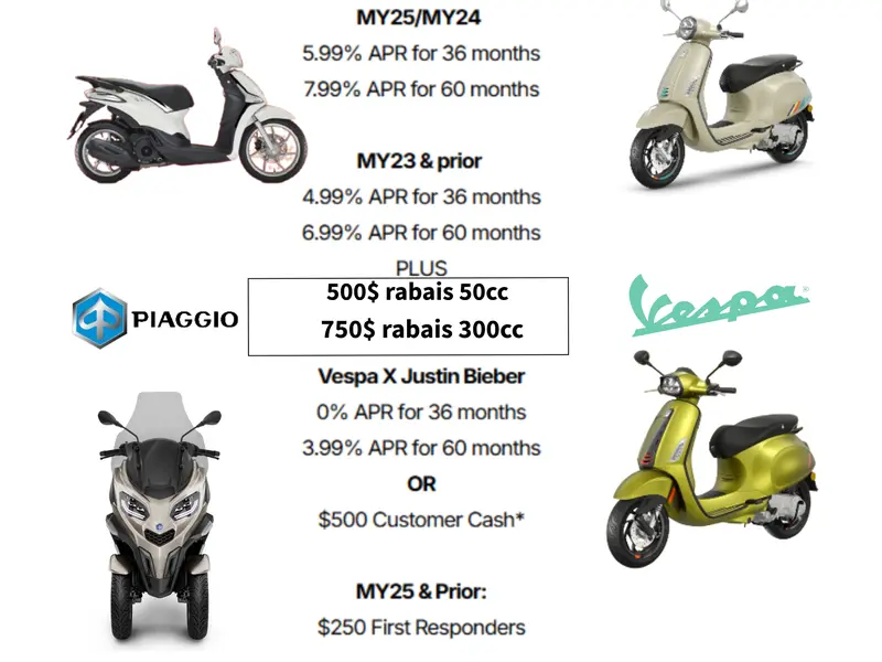 2025 Vespa Primavera 50 Batik