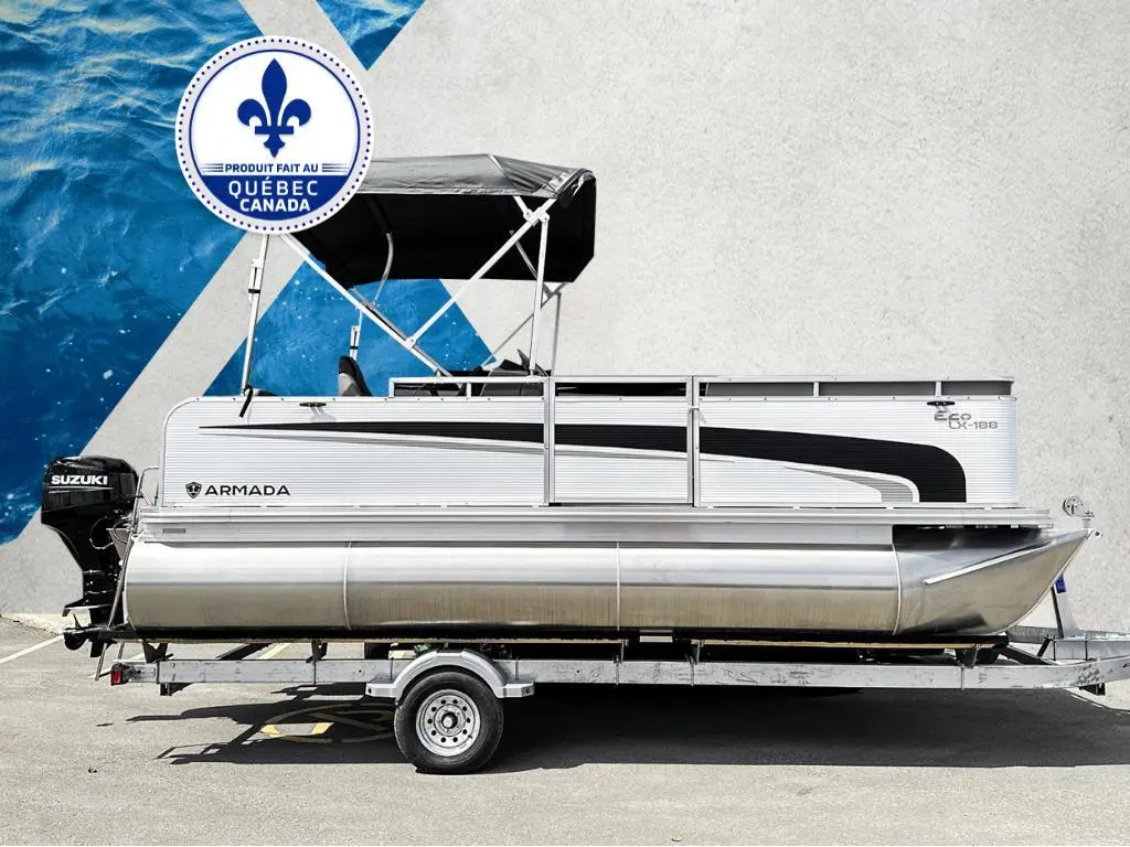 2023 Armada Ponton Eco ELX-188 Moteur 50 HP Suzuki inclus JYS Demonstrateur