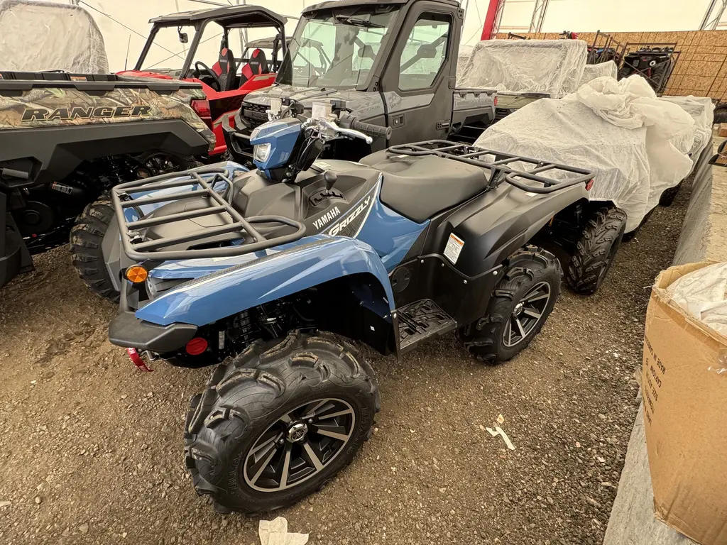 2025 Yamaha GRIZZLY 700 EPS SE,DUSTY BLUE 