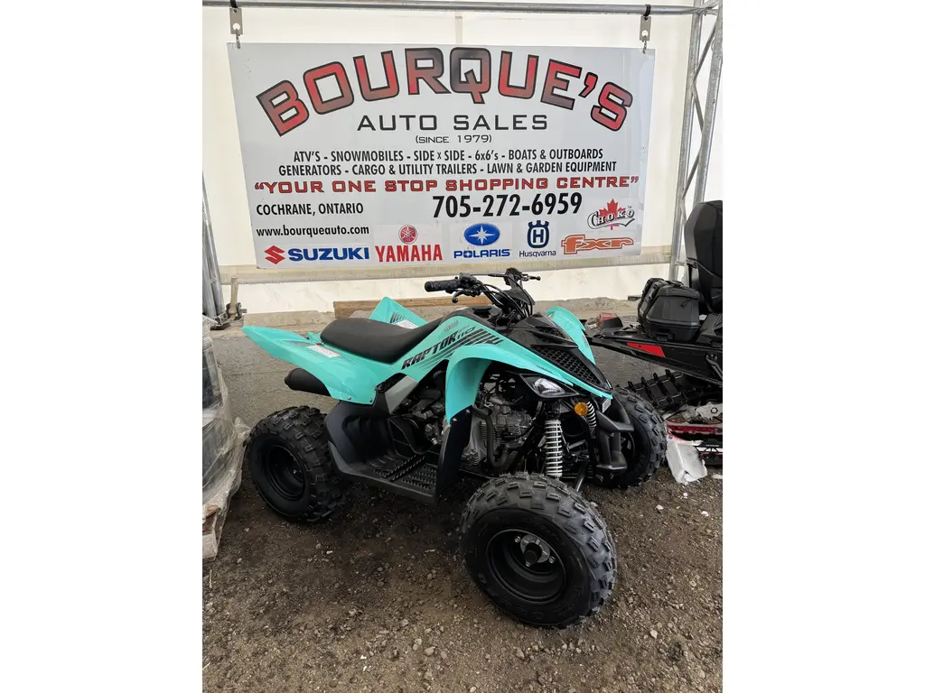Yamaha RAPTOR 110CC EFI,TEAL  2025