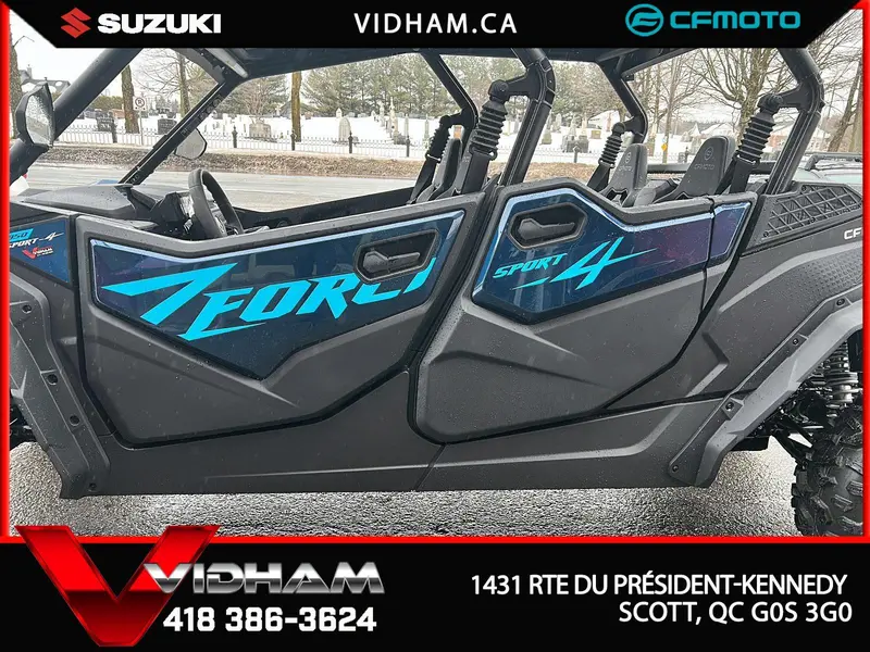 2025 CFMOTO zforce 950 sport 4 places