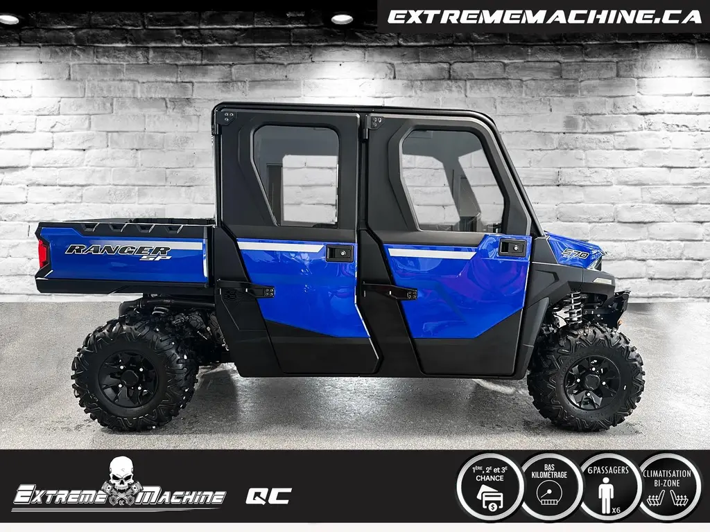 Polaris RANGER CREW SP 570 NORTHSTAR EDITION 2022 - SEULEMENT 3340KM!!!