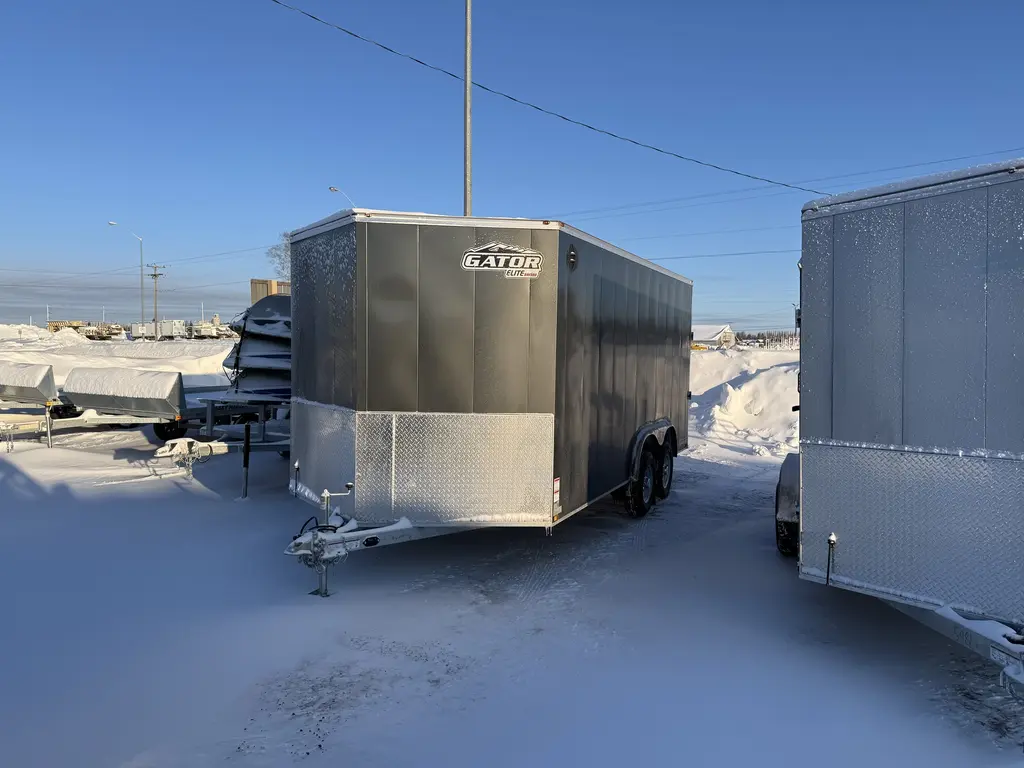 Gator ELITE ENCLOSED TRAILER,8.5X16,V-NOSE,REAR RAMP  2025
