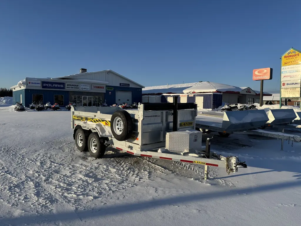 2025 Gator DUMP TRAILER,GALV,6X12,10000LBS,DUAL AXLE 