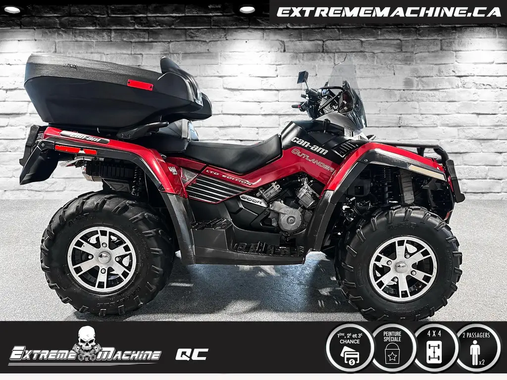 2009 Can-Am OUTLANDER MAX 800R LIMITED PRÊT POUR LA SAISON!!!