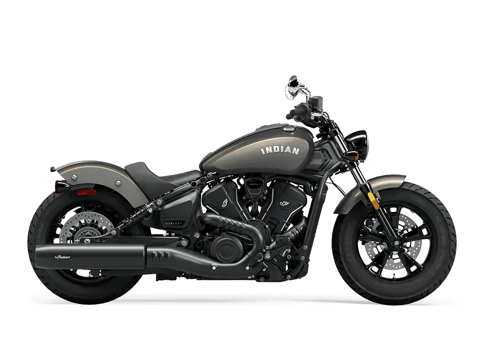 2025 Indian Motorcycle Scout Sixty Bobber Limited // Heavy Metal Smoke
