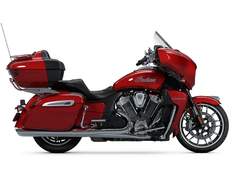 2025 Indian Motorcycle Roadmaster PowerPlus Limited with 112 + Rider Assist Package // Sunset Red Metallic w/ Genuine Leath thumbnail 15