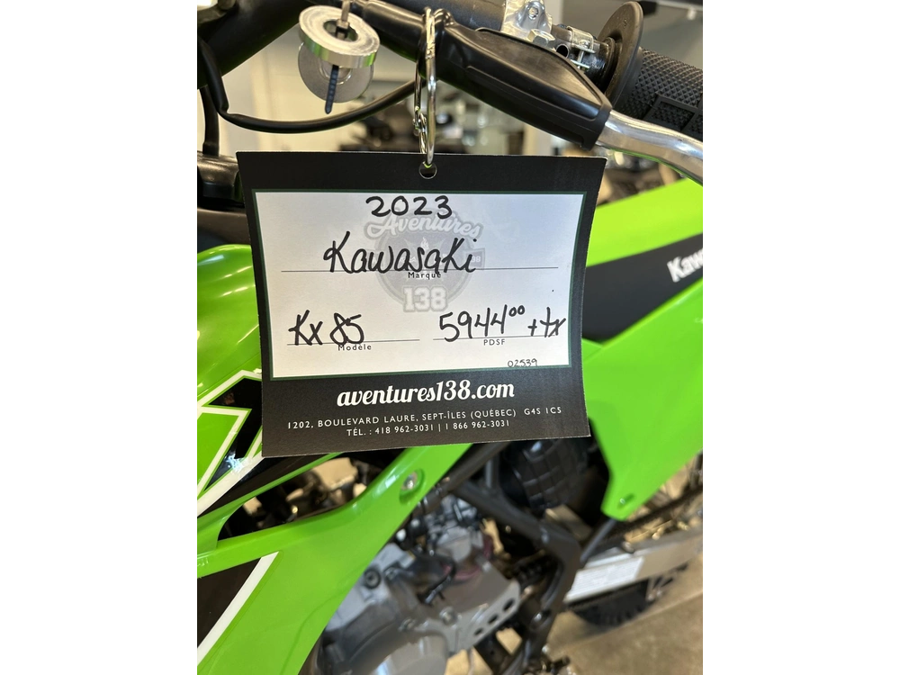 2023 Kawasaki Kx85 alt