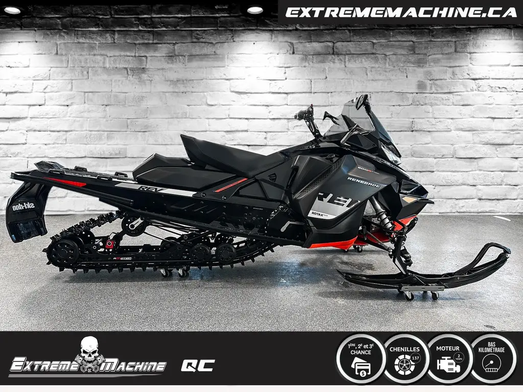 2019 SKIDOO RENEGADE ® ADRENALINE 600R SEULEMENT 5224KM – COMME NEUF!!!