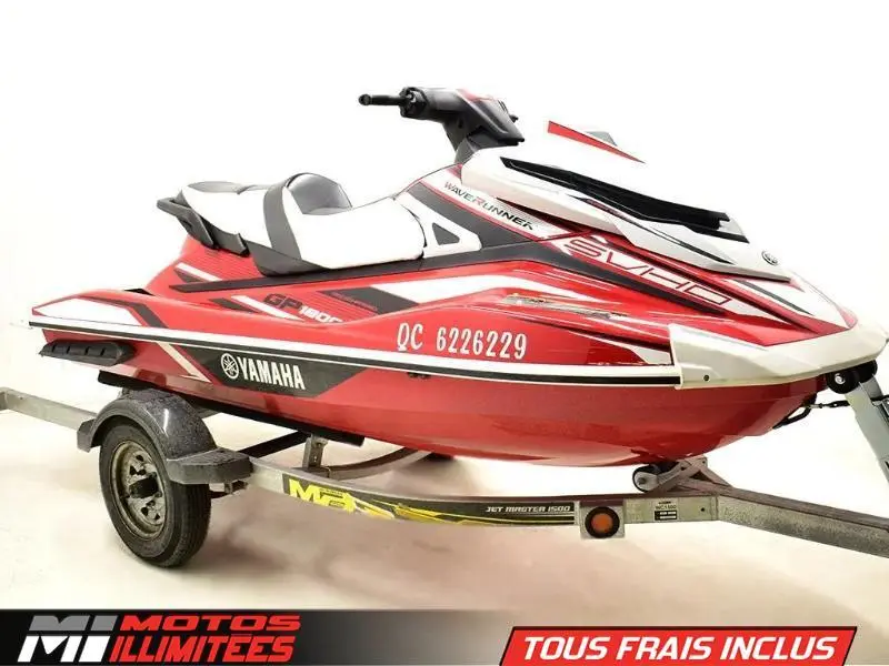 2018 Yamaha Waverunner GP1800T SVHO